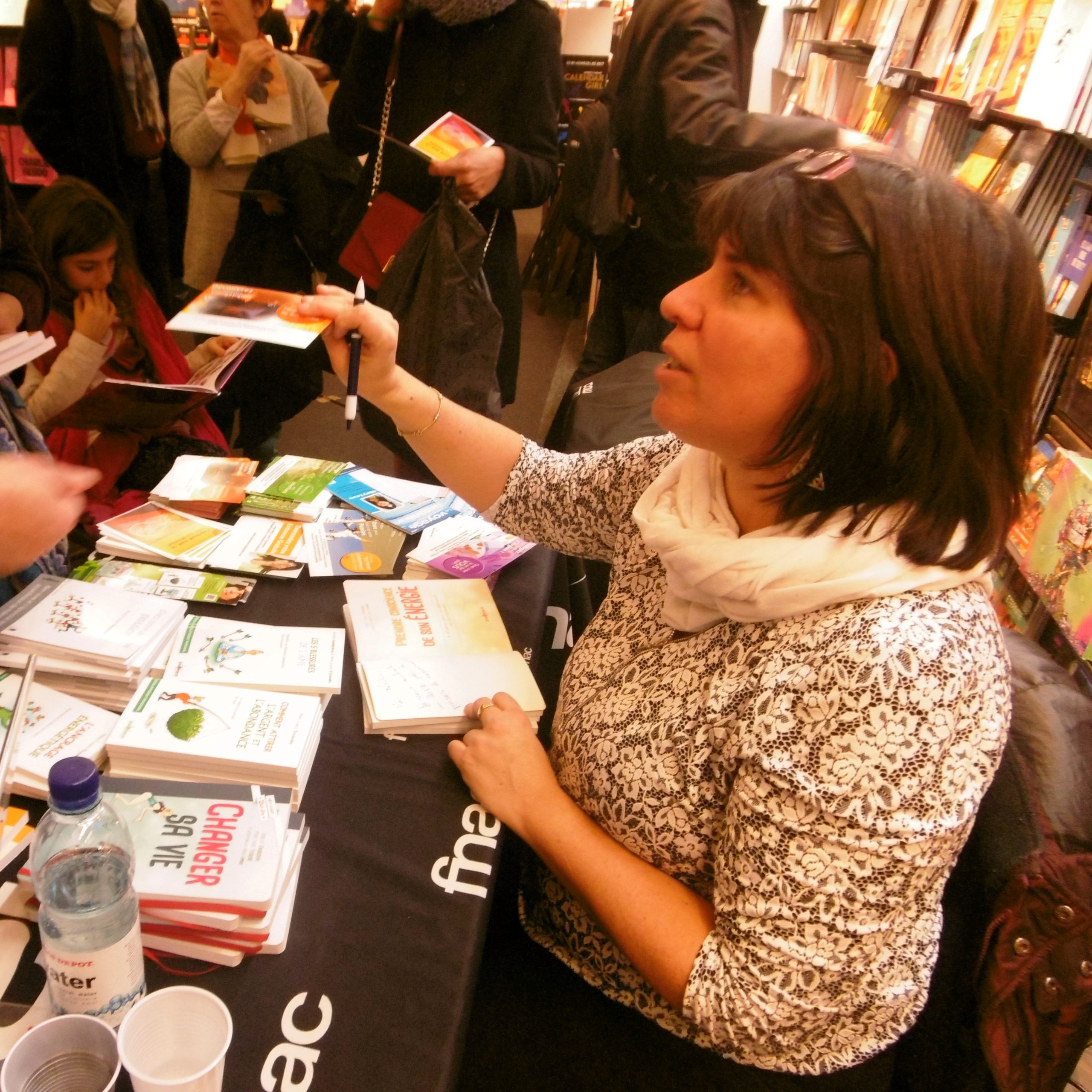 Mary Laure Teyssedre en dédicace chez Cultura