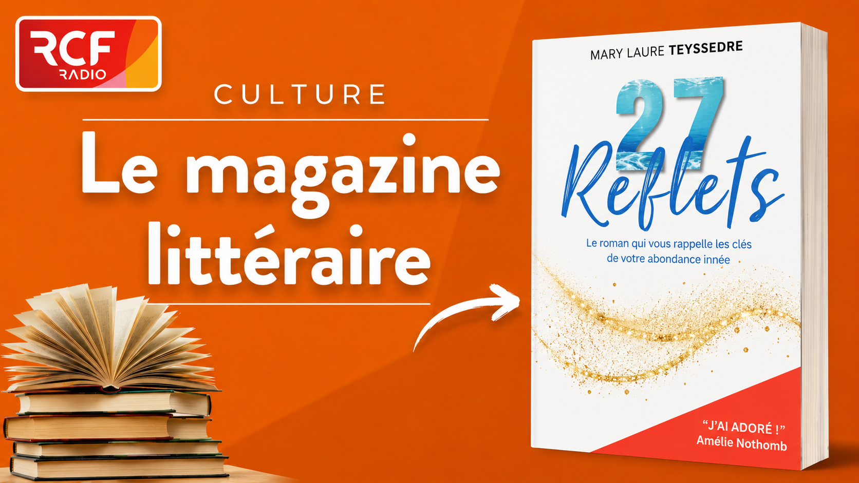 RCF — Magazine littéraire de Michel Cordeboeuf