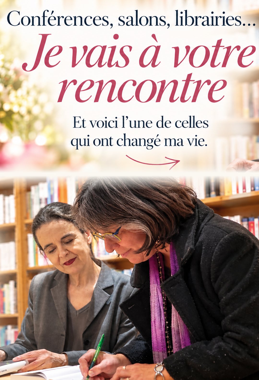 Conférences, salons, librairies… Je vais à votre rencontre – Mary Laure Teyssedre en dédicace Conférences, salons, librairies… Je vais à votre rencontre – Mary Laure Teyssedre en dédicace
